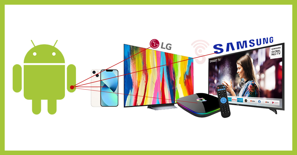 ANDROID DEVICES (SMART TV, SAMSUNG & LG, ANDROID BOX, SMARTPHONES)